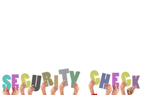 Hands Holding Colorful Transparent Letters Forming Security Check - Download Free Stock Videos Pikwizard.com