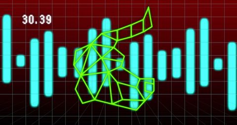 Futuristic Bull Graph Financial Technology Interface - Download Free Stock Images Pikwizard.com