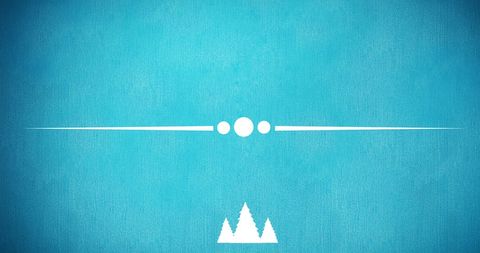 Russian christmas greeting on blue festive background