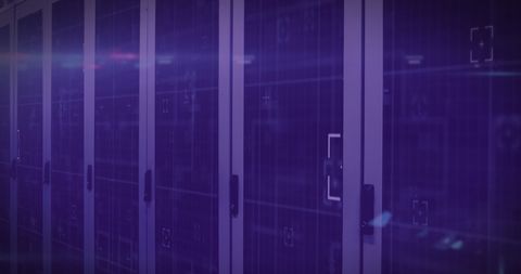 Digital Interface in Modern Server Room with AR Elements - Download Free Stock Images Pikwizard.com