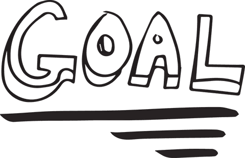 Digital Handwritten Goal Text on Transparent Background - Download Free Stock Videos Pikwizard.com