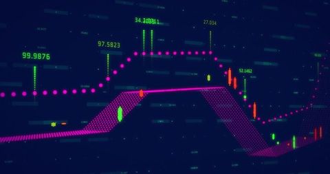 digital financial data graphs with futuristic design - Download Free Stock Images Pikwizard.com
