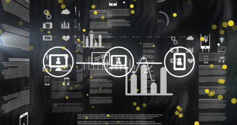 Futuristic Data Processing with Graphs on Digital Screen