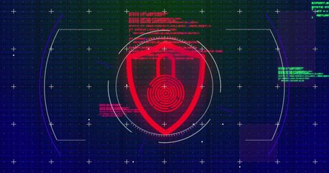 High-Tech Fingerprint Security Interface - Download Free Stock Images Pikwizard.com