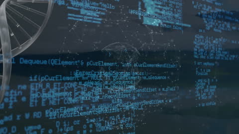 Abstract Digital Code and DNA Strand Interface