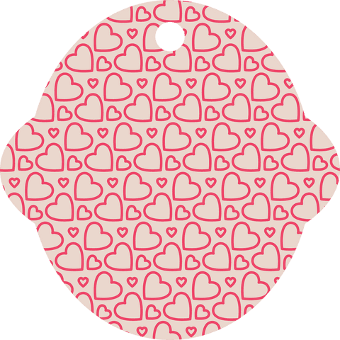Heart Pattern Badge on Transparent Background with Love Concept - Download Free Stock Videos Pikwizard.com