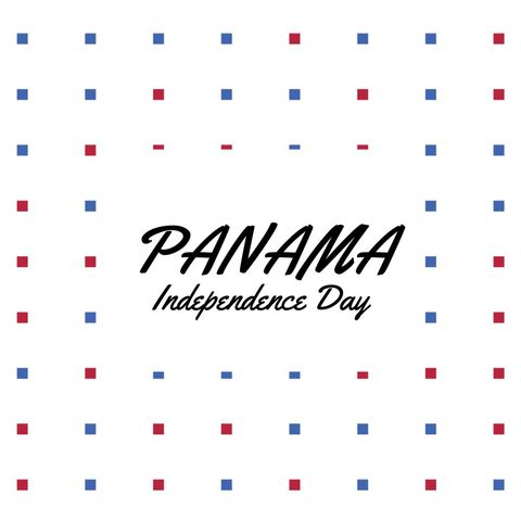 Panama Independence Day Celebration Graphic - Download Free Stock Templates Pikwizard.com