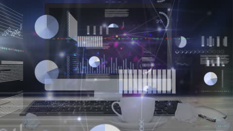 Data Processing on Computer with Network Connections and Analytics