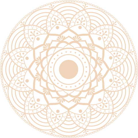 intricate beige mandala with transparent background - Download Free Stock Videos Pikwizard.com
