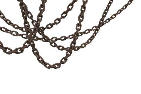 transparent linked chains with 3d effect - Download Free Stock Videos Pikwizard.com
