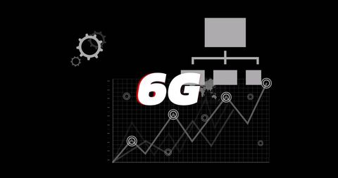 6G Technology and Data Network Visualization - Download Free Stock Images Pikwizard.com