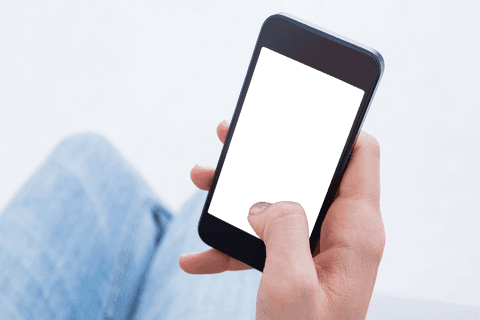 Transparent Smartphone Screen Held by Woman in Casual Jeans - Download Free Stock Videos Pikwizard.com