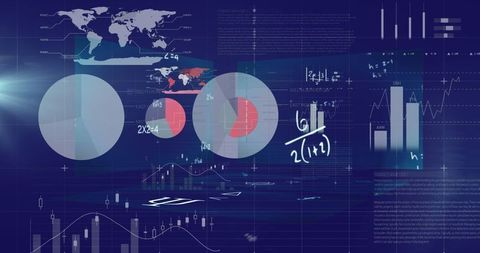Abstract Global Data Analytics and Processing - Download Free Stock Images Pikwizard.com