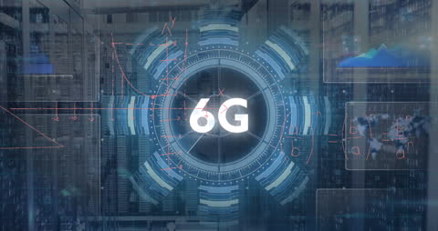 6G Technology and Data Server Visualization