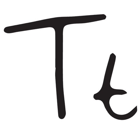 Transparent Black Capital and Lowercase T Letters on Clear Background - Download Free Stock Videos Pikwizard.com