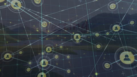 Network Connections Visualizing Global Communication