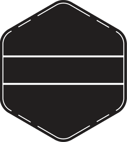 hexagonal abstract shape with stripe elements on transparent background - Download Free Stock Videos Pikwizard.com