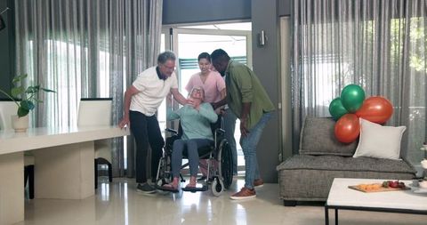 Welcoming New Patient to Treatment Center with Diverse Healthcare Team