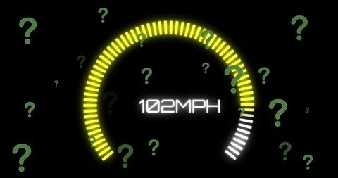 Mystery and Curiosity Dashboard with Digital Speed Display - Download Free Stock Images Pikwizard.com