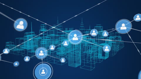 Global Network Connectivity in a Digital Cityscape