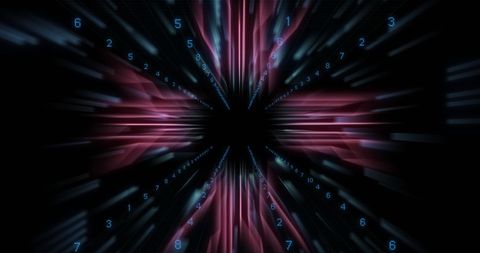 Dynamic Data Stream with Cyber Circuit Aesthetic - Download Free Stock Images Pikwizard.com