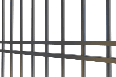 gray metal prison bars on transparent background - Download Free Stock Videos Pikwizard.com