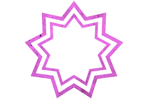 Vibrant Pink Geometric Star Transparent Vector - Download Free Stock Videos Pikwizard.com