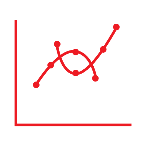 red line graph data analytics on transparent background - Download Free Stock Videos Pikwizard.com