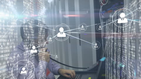 Connecting Globally with Networked Solutions in Server Room