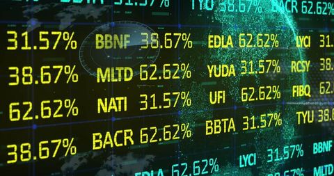 Digital Stock Market Dashboard with Global Data Insights - Download Free Stock Images Pikwizard.com
