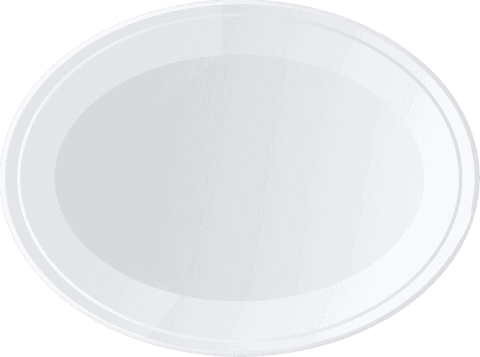 transparent gray oval serving tray with beveled edge - Download Free Stock Videos Pikwizard.com