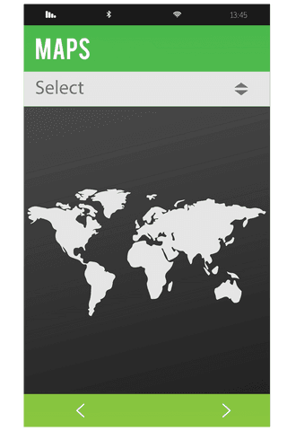 Transparent Digital Map Interface for Travel and Navigation - Download Free Stock Videos Pikwizard.com