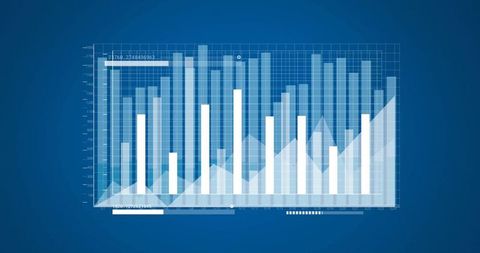 Abstract Digital Data Processing in Blue Interface - Download Free Stock Images Pikwizard.com