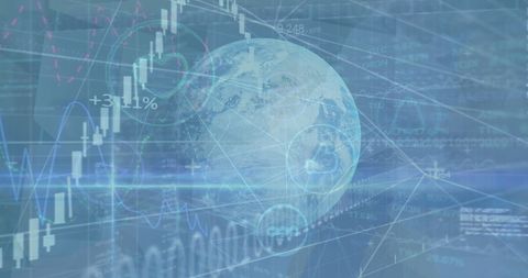 Global Financial Trends and Stock Market Analysis - Download Free Stock Images Pikwizard.com