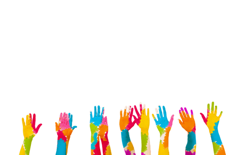 colorful vector hands on transparent background - Download Free Stock Videos Pikwizard.com