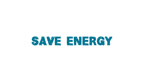 Blue Save Energy Text on Transparent Background - Download Free Stock Videos Pikwizard.com