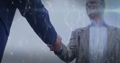 Internet Network Concept with Diverse Business People Handshake - Download Free Stock Images Pikwizard.com