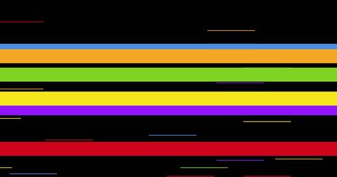 Colorful Horizontal Stripes Over Black Background - Download Free Stock Images Pikwizard.com