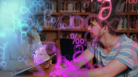 Mathematical Concept in Educational Setting Motion Graphic