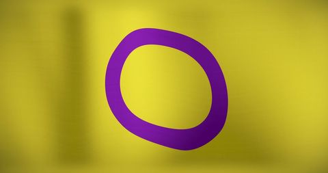 Intersex Pride Flag Waving in Soft Light