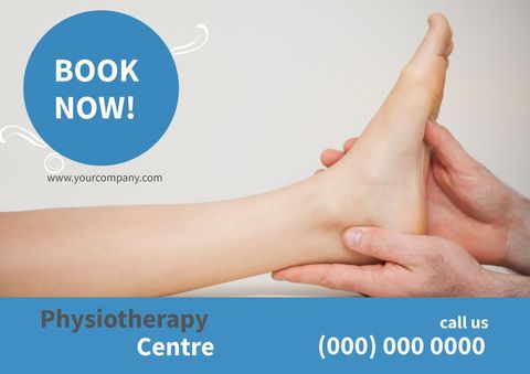 Foot Physiotherapy Treatment Demonstrates Professional Care - Download Free Stock Templates Pikwizard.com