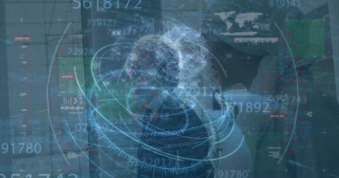 Engineers Using Virtual Reality in High-Tech Holographic Office - Download Free Stock Images Pikwizard.com