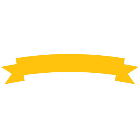 Yellow Ribbon Banner on Transparent Background - Download Free Stock Videos Pikwizard.com