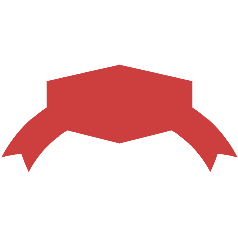 red geometric badge on transparent background - Download Free Stock Videos Pikwizard.com