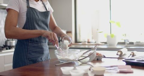 Home Baking Artisan Bakers Kneading Creative Cakes Mixture Preparation