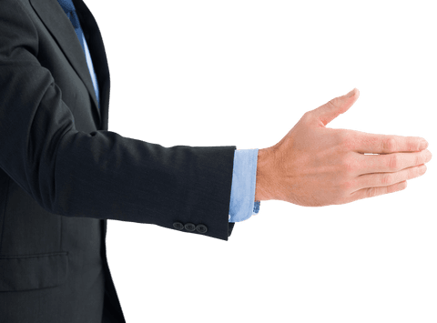 Business Handshake Gesture on Transparent Background - Download Free Stock Videos Pikwizard.com