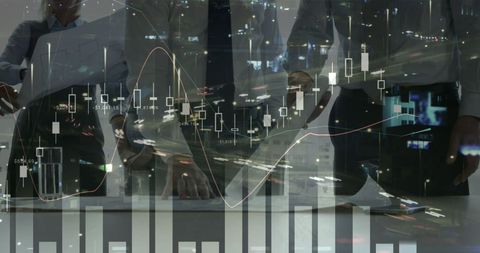 Integrated Global Financial Data Analysis in Office Environment - Download Free Stock Images Pikwizard.com