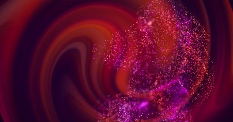 Dynamic Glowing Particles with Colorful Motion Waves - Download Free Stock Images Pikwizard.com
