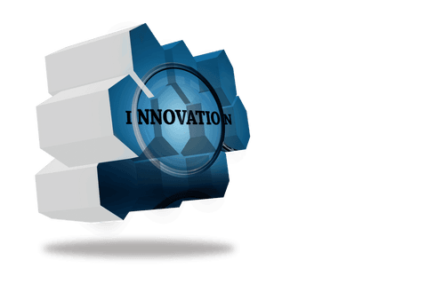 innovation text on transparent background with cogwheel icon - Download Free Stock Videos Pikwizard.com