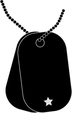 Transparent Dog Tags with Chain Vector Illustration - Download Free Stock Videos Pikwizard.com